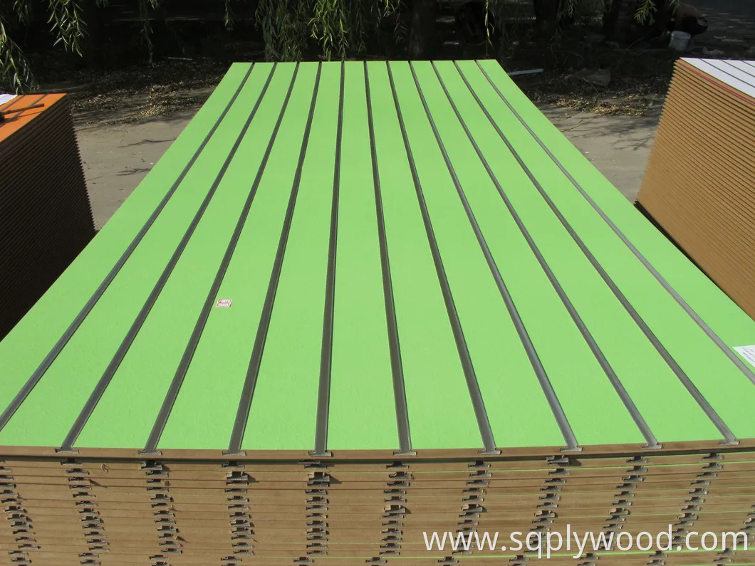 Recommended Product From This Supplier. 18mm 4*8FT T-Slot/Periodically Grooved Slat Wall Panel/Slatwall/Slot Board Laminate High Density Melamined MDF Panel